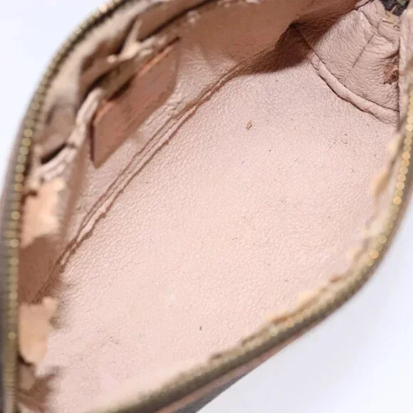 LOUIS VUITTON Monogram Pochette Cosmetic PM Pouch M43998 LV Auth BA5190 - Picture 8 of 16